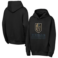 Youth Outerstuff  Black Vegas Golden Knights Back to Basics Hoodie