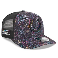 Men's New Era Black Indianapolis Colts 2025 NFL Crucial Catch 9SEVENTY Adjustable Hat