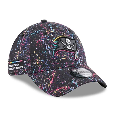 Men's New Era  Black Tampa Bay Buccaneers 2025 NFL Crucial Catch 39THIRTY Flex Hat