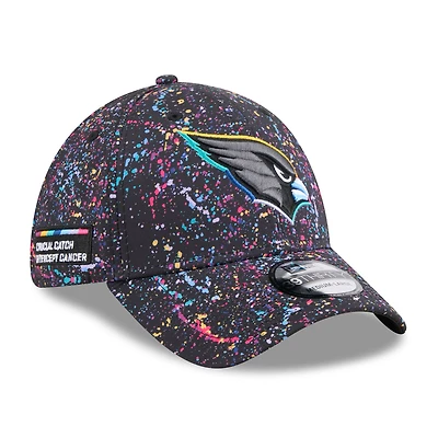 Men's New Era  Black Arizona Cardinals 2025 NFL Crucial Catch 39THIRTY Flex Hat