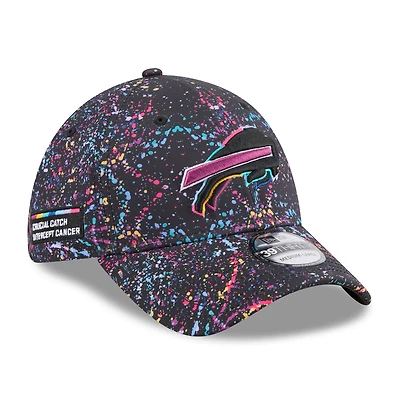 Men's New Era  Black Buffalo Bills 2025 NFL Crucial Catch 39THIRTY Flex Hat