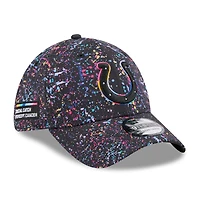 Men's New Era  Black Indianapolis Colts 2025 NFL Crucial Catch 39THIRTY Flex Hat