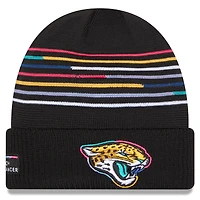 Men's New Era Black Jacksonville Jaguars 2025 NFL Crucial Catch Cuffed Knit Hat