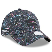 Women's New Era  Black Atlanta Falcons 2025 NFL Crucial Catch Pony Tail Adjustable Hat