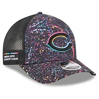 Youth New Era Black Chicago Bears 2025 NFL Crucial Catch 9FORTY Adjustable Hat