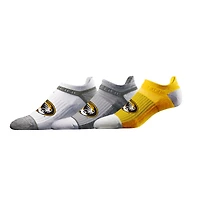 Unisex Strideline Missouri Tigers Premium Low 3-Pack Ankle Socks Set