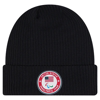 Men's New Era Navy U.S. Paralympics Cuffed Knit Hat