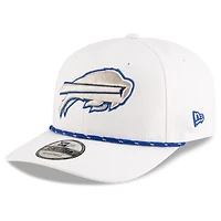 Men's New Era  White Buffalo Bills 2025 Rivalries Collection Sideline 9SEVENTY Adjustable Hat