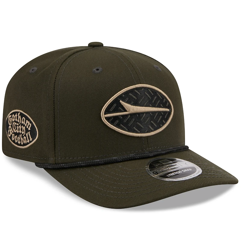 Men's New Era  Gotham Green New York Jets 2025 Rivalries Collection Sideline 9SEVENTY Adjustable Hat