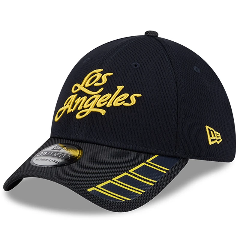 Men's New Era  Midnight Blue Los Angeles Rams 2025 Rivalries Collection Fan Pack 39THIRTY Flex Hat