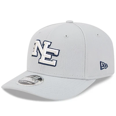 Men's New Era  Gray New England Patriots 2025 Rivalries Collection Fan Pack 9SEVENTY Adjustable Hat