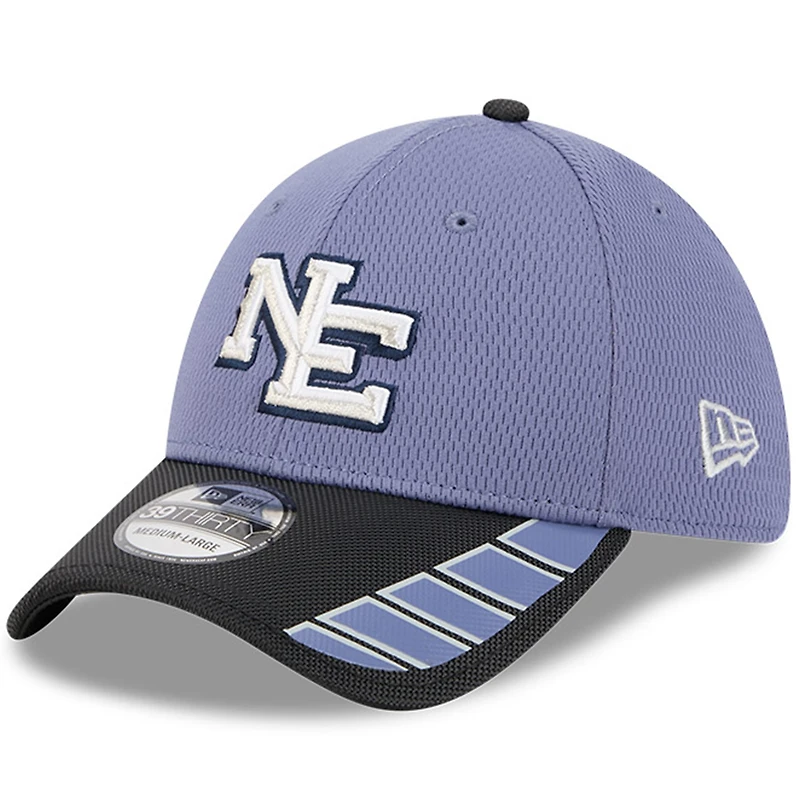 Men's New Era  Storm Blue England Patriots 2025 Rivalries Collection Fan Pack 39THIRTY Flex Hat