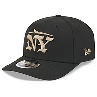 Men's New Era  Black New York Jets 2025 Rivalries Collection Fan Pack 9SEVENTY Adjustable Hat