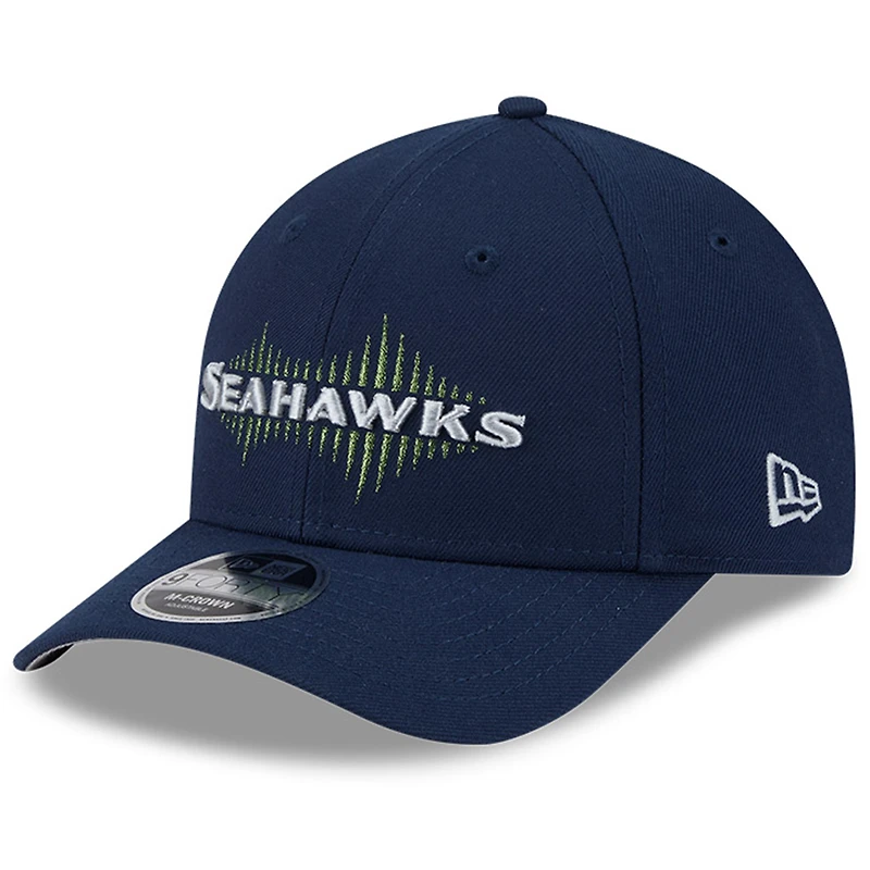 Men's New Era  College Navy Seattle Seahawks 2025 Rivalries Collection Team 9FORTY M-Crown Adjustable Hat