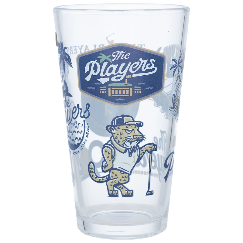 2025 THE PLAYERS Scatter 2-Pack Pint Glass Set