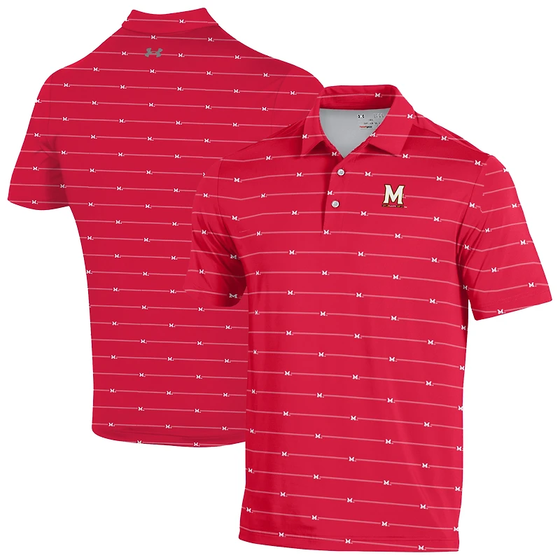 Men's Under Armour Maryland Terrapins Gameday Armourfuse Polo