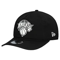 Men's New Era Black New York Knicks 19TWENTY Adjustable Hat