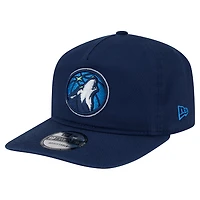 Men's New Era  Navy Minnesota Timberwolves Cotton 19TWENTY Adjustable Hat