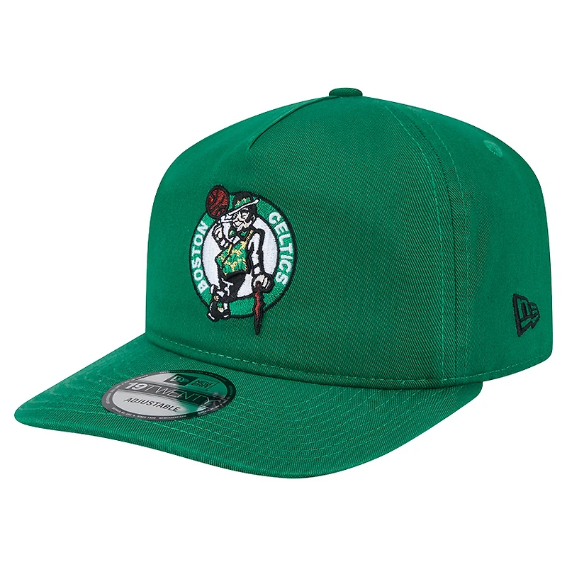 Men's New Era  Kelly Green Boston Celtics Cotton 19TWENTY Adjustable Hat