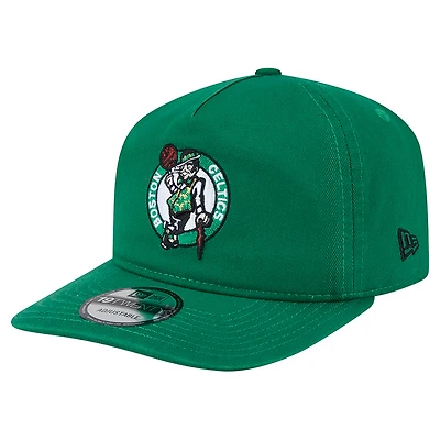 Men's New Era  Kelly Green Boston Celtics Cotton 19TWENTY Adjustable Hat