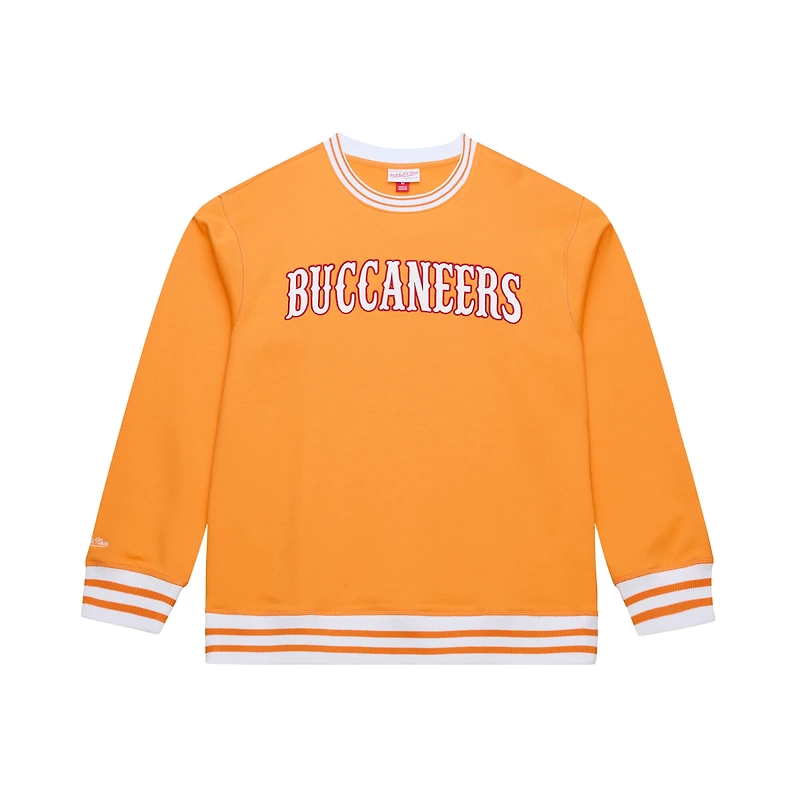 Men's Mitchell & Ness Orange Tampa Bay Buccaneers 50th Season Coaches Sweatshirt