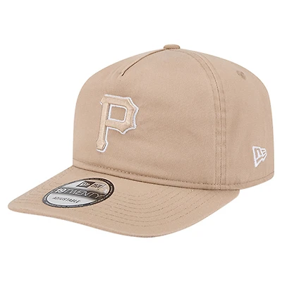 Men's New Era Light Beige Pittsburgh Pirates Cam 19TWENTY Adjustable Hat