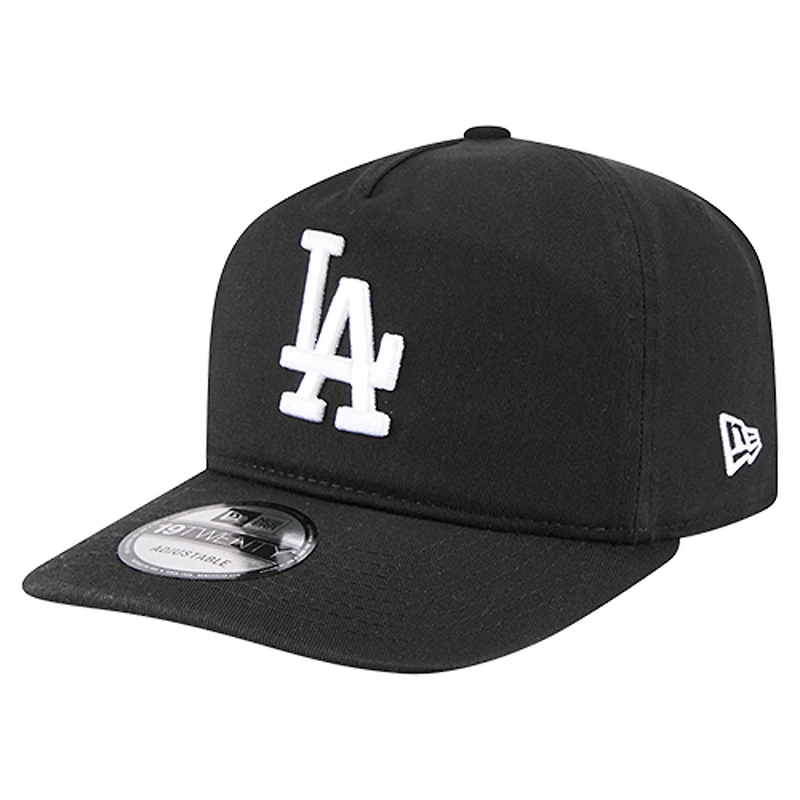 Men's New Era  Black/White Los Angeles Dodgers 19TWENTY Adjustable Hat