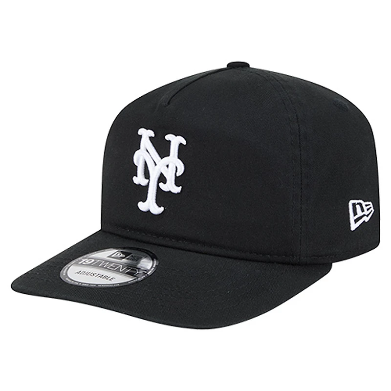 Men's New Era  Black/White New York Mets 19TWENTY Adjustable Hat