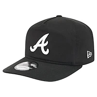 Men's New Era  Black/White Atlanta Braves 19TWENTY Adjustable Hat