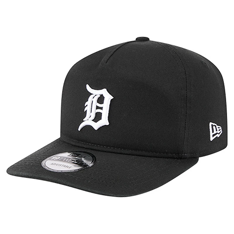 Men's New Era  Black/White Detroit Tigers 19TWENTY Adjustable Hat