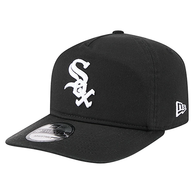 Men's New Era  Black/White Chicago White Sox 19TWENTY Adjustable Hat