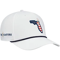 Men's Ahead  White THE PLAYERS Americana Alto Rope Adjustable Hat