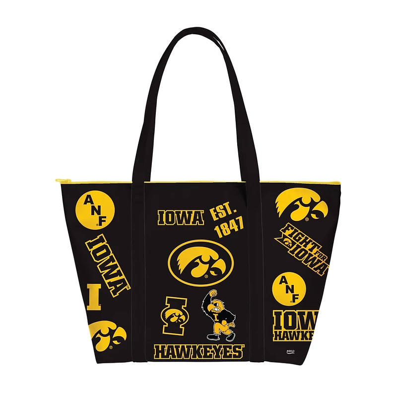 Iowa Hawkeyes Medley Weekender Tote Bag
