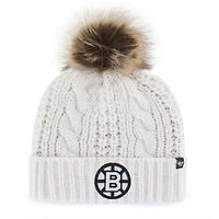Women's '47 Cream Boston Bruins Meeko Cuffed Knit Hat