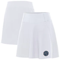 Women's Antigua White New York City FC Chip Skort