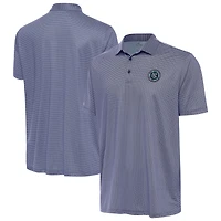 Men's Antigua White/Navy New York City FC Rings Polo