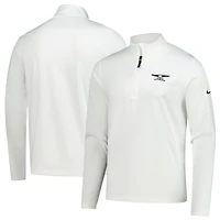 Men's Nike  White Genesis Invitational Performance Victory Half-Zip Pullover
