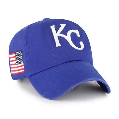 Men's '47  Royal Kansas City Royals Heritage Clean Up Adjustable Hat