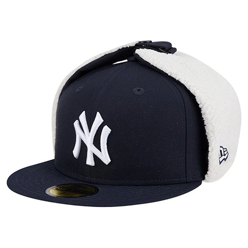 Men's New Era  Navy New York Yankees Dog Ear Classic 59FIFTY Fitted Hat
