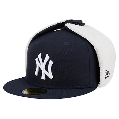 Men's New Era  Navy New York Yankees Dog Ear Classic 59FIFTY Fitted Hat