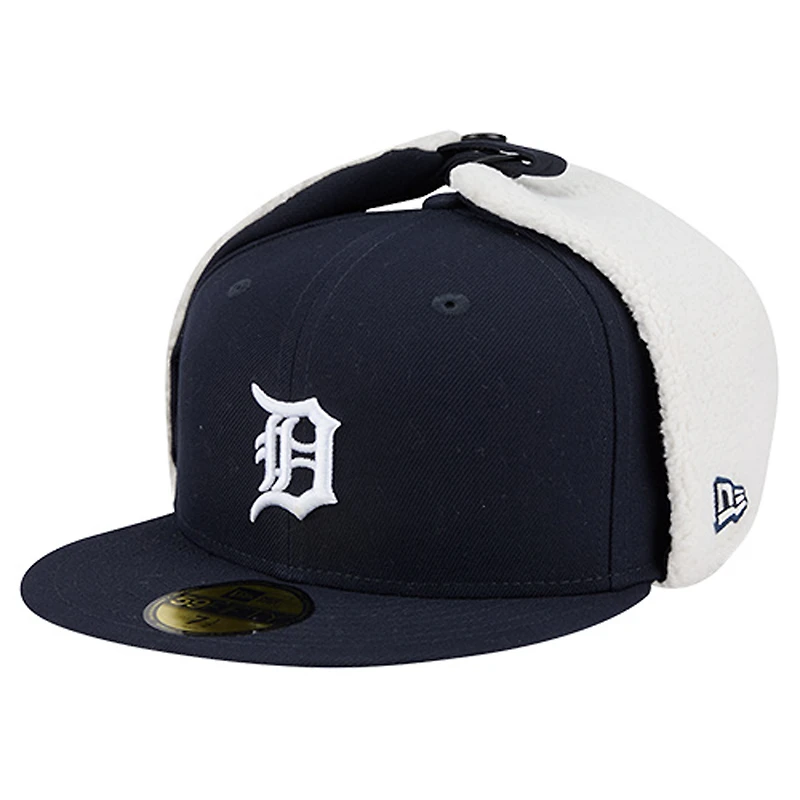 Men's New Era Navy Detroit Tigers Dog Ear Classic 59FIFTY Fitted Hat
