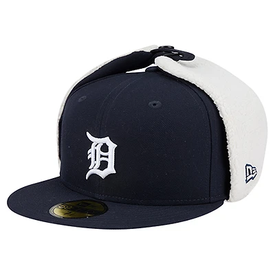 Men's New Era Navy Detroit Tigers Dog Ear Classic 59FIFTY Fitted Hat