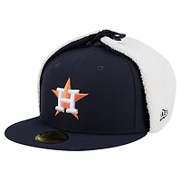 Men's New Era  Navy Houston Astros Dog Ear Classic 59FIFTY Fitted Hat