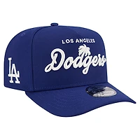 Men's New Era  Royal Los Angeles Dodgers Local Play A-Frame 9FIFTY Snapback Hat