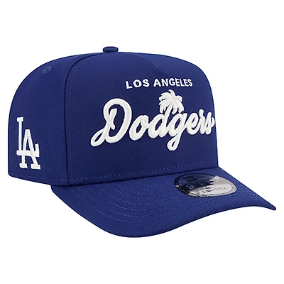 Men's New Era  Royal Los Angeles Dodgers Local Play A-Frame 9FIFTY Snapback Hat