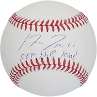 Jose Ramirez Cleveland Guardians Autographed Baseball with "FOR THE LAND" Inscription
