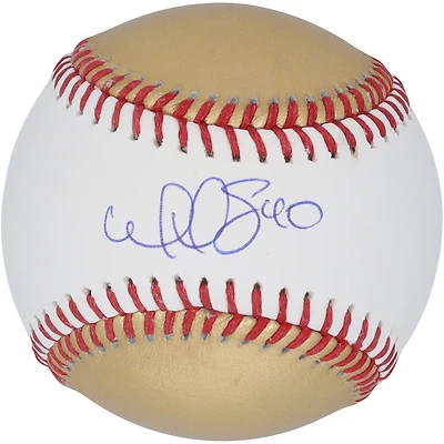 Willson Contreras St. Louis Cardinals Autographed Gold/White Leather Baseball