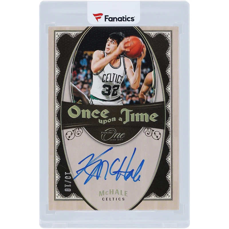 Kevin McHale Boston Celtics Autographed 2023-24 Panini One & One Gold Once Upon A Time #OUT-KMH #10/10 Card