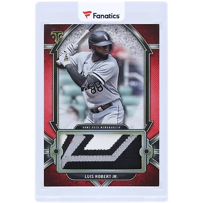 Luis Robert Chicago White Sox 2024 Topps Triple Threads Ruby Single 3 Color Relic #SJR-LR #1/1 Card