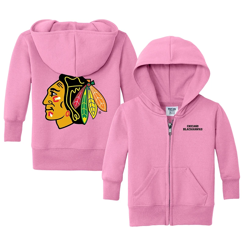Infant Chad & Jake Chicago Blackhawks Logo Full-Zip Hoodie